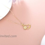 14k Yellow Gold Sunflower Heart Necklace for Women You are my sunshine Real Gold Love Jewelry Gifts for Wife Girlfriend Present for Her16-18