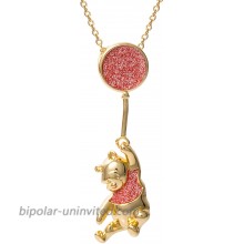Disney Classics Winnie the Pooh Yellow Gold Plated Slider Necklace Official License