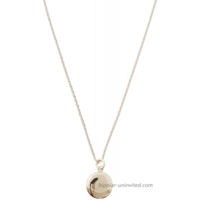 HONEYCAT Keepsake Mini Locket Necklace in 18k Gold Plate | Minimalist Delicate Jewelry G