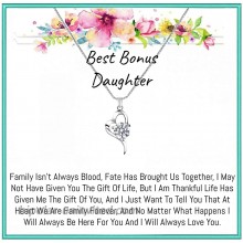 Onepurposegifts Step Daughter Birthday Step Daughter Daughter Necklace Step Daughter Jewelry for Step Daughter