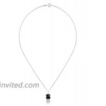 TOUS Color Necklace in Sterling Silver and Onyx.