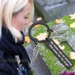 CYTING Sister Memorial Keychain My Sister was So Amazing God Made Her My Angel in Memory of Sister Remembrance Jewelry Loss of Sister Sympathy Gift Sister Memorial Keychain-Black