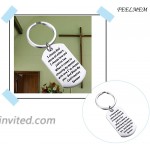 FEELMEM Confirmation Sponsor Gift Sponsor Keychain Sponsor Thank You Keychain Baptism Confirmation Sponsor Proposal Gift for Godparents Godmother Catholic Mentor Gift Silver