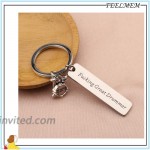 FEELMEM Drummer Gift Jewelry Fucking Great Drummer Keychain Percussion Jewelry Drum Player Band Gifts Drum Kit Gifts Musician Gift Silver