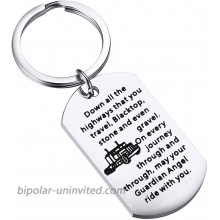 Jeeep Gift Drive Safe Keychain May Your Guardian Angel Ride With You Car Lover Gift trucker