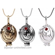 Jin Sheng 3 Pieces Vampire Diaries Vervain Pendant Necklace Sets Movie Jewelry Cosplay for Women