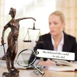 Lawyer Gift Law School Graduation Gift She Believed She Could So She Did Keychain New Lawyer Gift Scales of Justice Lawyer Keychain Lawyer-KR