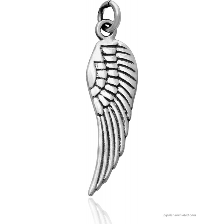 Mimi 925 Sterling Silver Angel Wing Charm Pendant