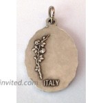 SAINT ROCH OF MONTPELLIER OVAL SHAPE MEDAL - 100% MADE IN ITALY