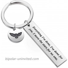Song Lyrics Inspired Keychain Gift for Movie Fans Movie Quote Jewelry Inspirational Mantra Keychain everything I've done-KR