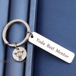 TGBJE Mentor Gift You are Best Mentor Keychain Thank You Gift for Leader Boss Best Mentor