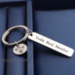 TGBJE Mentor Gift You are Best Mentor Keychain Thank You Gift for Leader Boss Best Mentor