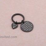 TGBJE New Job Gift Congratulations On Your New Job Keychain Best of Luck Keychain Coworker Leaving Gift Black New Job