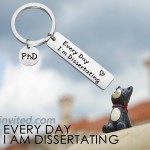 TGBJE PhD Gift PhD Student Gift Every Day I'm Dissertating Keychain Dissertation Gift Graduate Student Gift I'm Dissertating