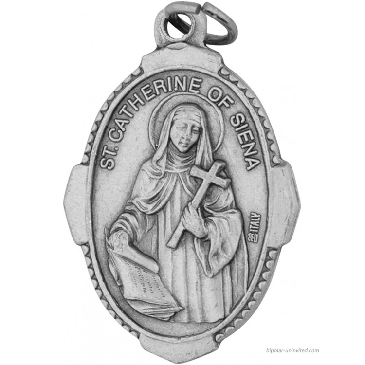 Venerare Traditional Catholic Saint Medal Saint Catherine of Siena