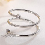 Jude Jewelers Stainless Steel Braided Wrap Wave Stacking Promise Statement Cocktail Party Ring