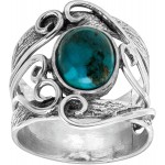 Silpada 'Now You Sea Me' 1 ct Compressed Turquoise Ring in Sterling Silver