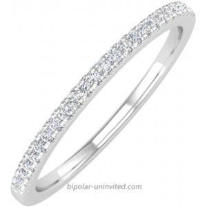 1 10 Carat ctw 10K Gold Natural Round Diamond Ladies Wedding Anniversary Stackable Ring