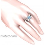 Belinda Jewelz 925 Sterling Silver Band Round Womens Birthstone Jewelry Ring