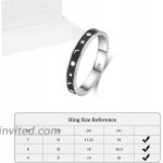 Moon Star Sun Ring S925 Sterling Silver Stacking Engagement Wedding Rings Finger Band Minimalist Jewelry Gifts for Women