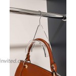 CLOSETLY Handbag Hangers New Luxury Acrylic Purse and Bag Holder Hook Closet Storage and Organization Display Pack of 1