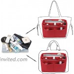 Purse Organizer Insert Bag Organizer Bag in Bag Perfect for Speedy Neverfull and More 5 Size Large Red