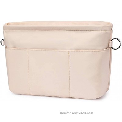 VANCORE Purse Organizer Insert with 13 Pockets Tote Handbag Insert with Zipper