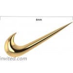 Adastra Jewelry Tick Swoosh Teeth Gems 18k Yellow Gold Over 925 Sterling Silver