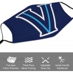 1PCS Washable Reusable with Adjustable Earloop Mouth Cover Villanova University mask at Women’s Clothing store