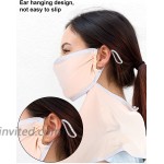 4 Pieces Woman Sun Protection Face Scarf Summer Neck Gaiter Bandana Face Mask for Women Girls at Women’s Clothing store