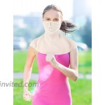 5 Pieces Sun Protection Face Scarf Summer Neck Gaiters Breathable Balaclava Face Covers for Women at Women’s Clothing store