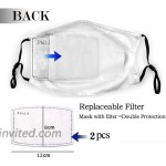 Adjustable Masterpiece Cloth Face Mask with Filters Balaclava Reusable