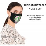 Alpha Kappa Alpha Sorority Face Mask Washable Reusable Dust Face Cover for Women4PCS at Women’s Clothing store