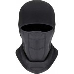 Balaclava Ski Mask - Winter Motorcycle Snowboard Face Mask Windproof with Breathable Vents for Men Women Black at Men’s Clothing store