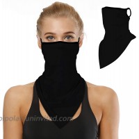 Bandanas for Face Scarf Mask Ear Loops Face Balaclava for Protection Neck Gaiters for Women and Men HE010 at  Men’s Clothing store