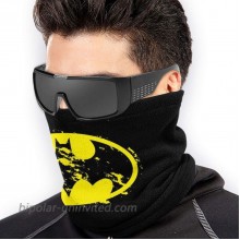 Batman Face Cover Balaclava Headwear Neck Warmer Headband Fishing Skiing Mask Face Mask Black at  Men’s Clothing store
