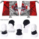 BBLL Canadiens Neck Gaiter Scarf Face Balaclava Scarves Anti Dust Uv Protection Bandanas for Men Women Montreal Canadiens2 One Size at Men’s Clothing store