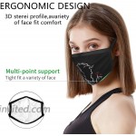 Beauty Within The Beast Face Mask Washable Reusable Wind and Dust Face Cover Suitable for Daily Outdoor Use by Men and Women at Men’s Clothing store