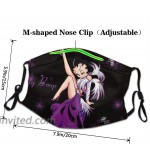 Betty Boop Face Mask Neutral Satin mask Three-Layer Silk Soft Reusable Washable Black at Men’s Clothing store