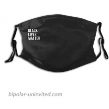Black Lives Matter! Blm-Face Mask Balaclava Washable&Reusable With 2 Filters For Adult Women Men&Teens at  Men’s Clothing store