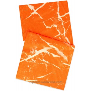 CHOK.LIDS Colorful Tie-Dye Neck Gaiter Unisex Premium Design Everyday Face Cover Balaclava for Any Indoor Outdoor Occasion Orange Marble at  Men’s Clothing store
