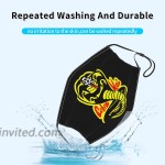 Cobra Kai 2 Pack Face Mask with 4 Filter Adult Breathable Reusable Washable Adjustable Earloop Balaclava at Men’s Clothing store