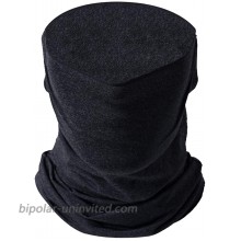 Cooling Outdoor Breathable Neck Gaiter Face Mask Fishing Cycling Hiking Scarf Face Cover for Men Women Dark Grey