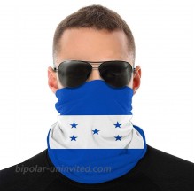 CYISOK Balaclava Tube Face Mask Originality Honduras Flag Seamless UV Sun Windproof Dustproof Neck Gaiter Scarf Upgraded Version Wider Coverage Cool Breathable Sports Leisure Worker For Men Women White One Size at  Men’s Clothing store