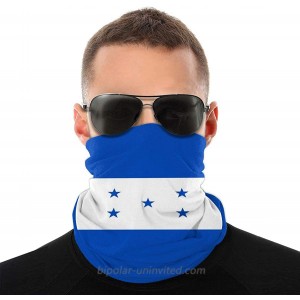 CYISOK Balaclava Tube Face Mask Originality Honduras Flag Seamless UV Sun Windproof Dustproof Neck Gaiter Scarf Upgraded Version Wider Coverage Cool Breathable Sports Leisure Worker For Men Women White One Size at  Men’s Clothing store