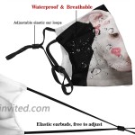 Face Mask Balaclava Pit-Bull Mask Bandanas With 2 Filters Reusable Adjustable For Men & Women at Men’s Clothing store