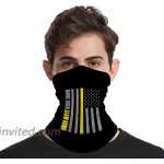FengLike Printed Move Over Slow Down Tow Truck Driver Flag Summer Cooling Face Mask Neck Gaiters Fishing Face Cover Scarf Sun UV Protection Variety Head Scarf Reusable Breathable Bandana for Men&Women Sport Ou White One Size at Women’s Clothing store