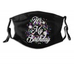 Its My Birthday Birthday Printed Face Mask Today is My Birthday Balaclava Banana Anti Dust Mask for Men Women Washable at Men’s Clothing store