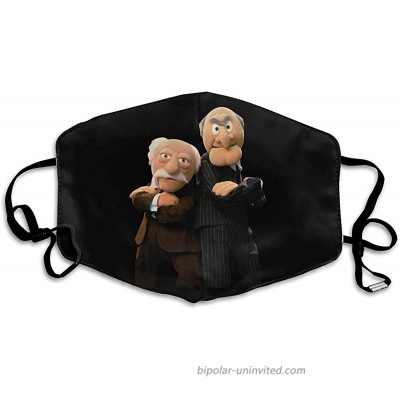 Mens Womens Kids Anti Dust Protection The Muppets Funny Statler and Waldorf 80'S Sitcom Grumpy Old Adjustable Cotton Face Cover at  Women’s Clothing store