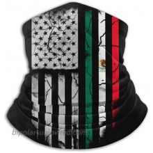 Mexican American Flag Face Mask Bandanas Scarf Neck Warmer Balaclava Headband For Dust Outdoors Sports Sun Cold Protection at  Men’s Clothing store
